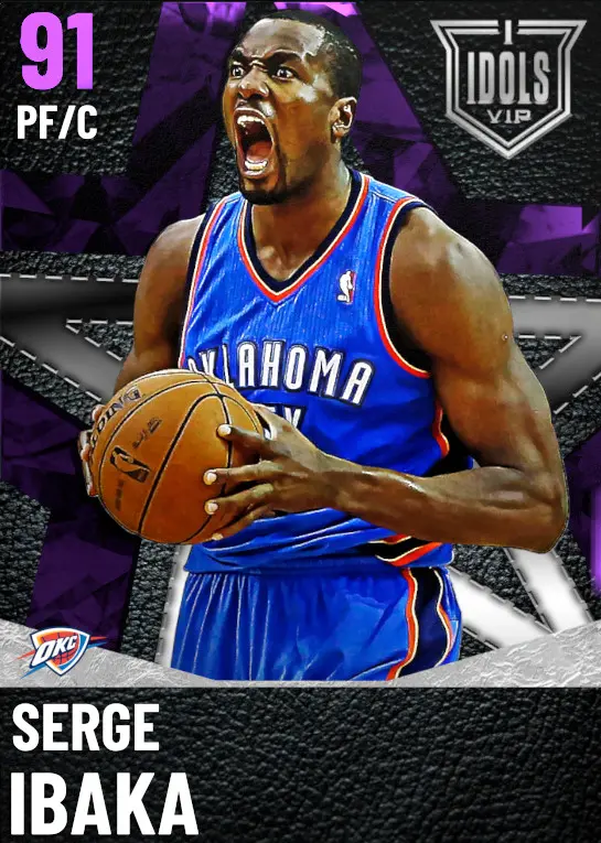 (AMETHYST) Serge Ibaka (91 OVR)