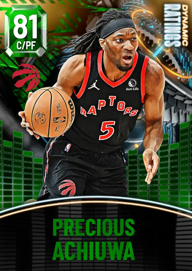 (EMERALD) Precious Achiuwa (81 OVR)