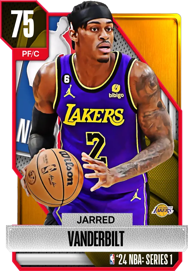 (GOLD) Jarred Vanderbilt (75 OVR)
