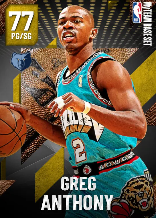 (GOLD) Greg Anthony (77 OVR)