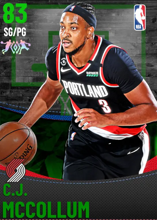 (EMERALD) C.J. McCollum (83 OVR)