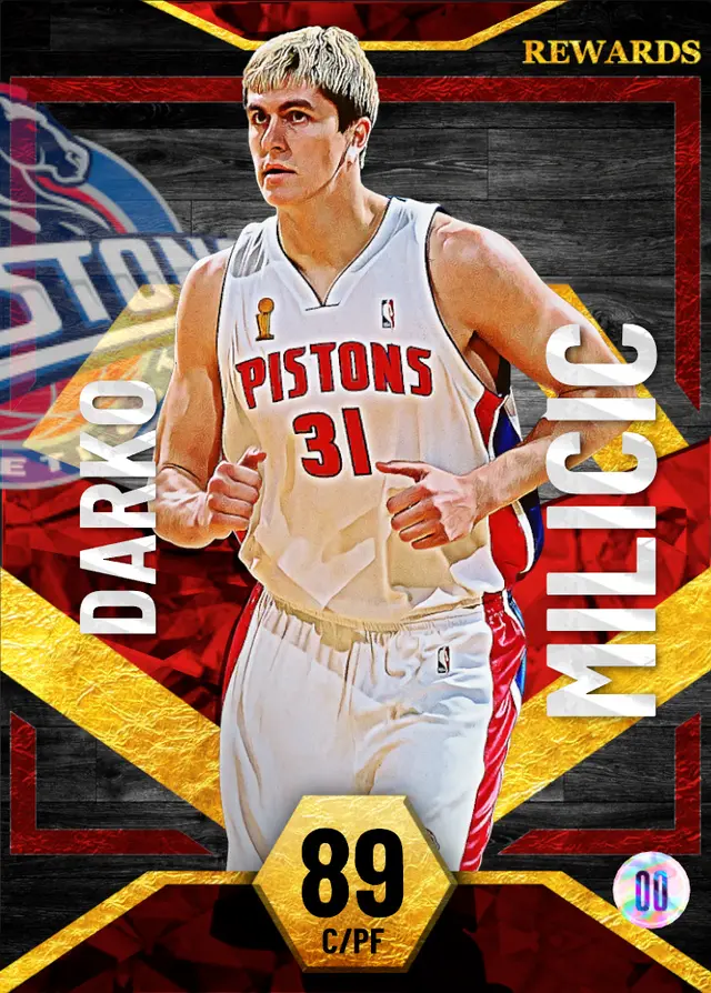 (RUBY) Darko Milicic (89 OVR)