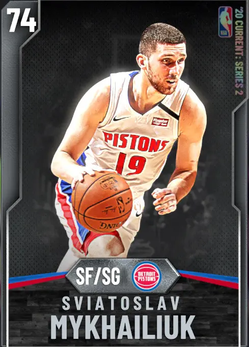 (SILVER) Sviatoslav Mykhailiuk (74 OVR)