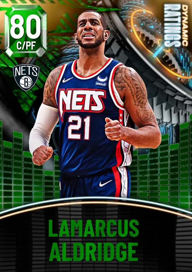 (EMERALD) LaMarcus Aldridge (80 OVR)