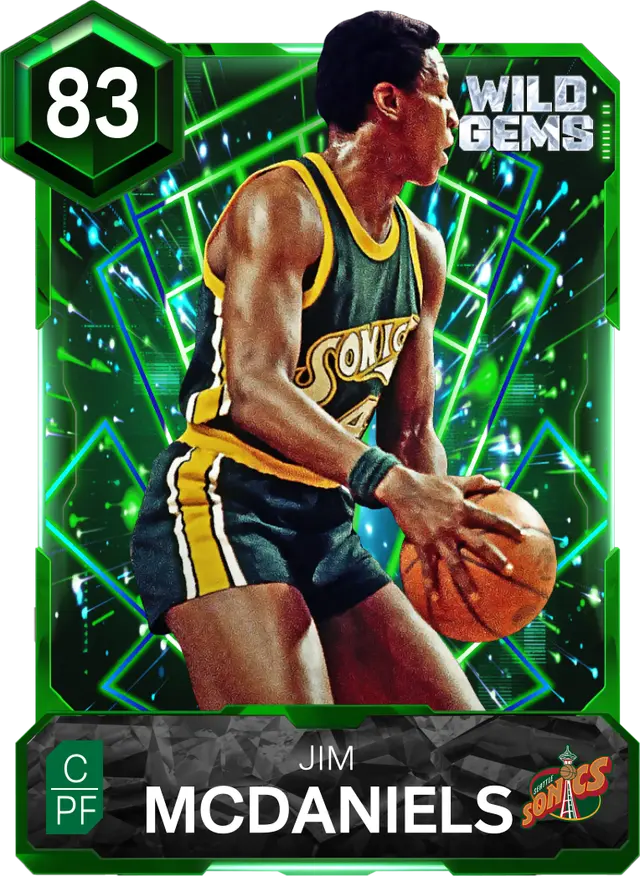 (EMERALD) Jim McDaniels (83 OVR)