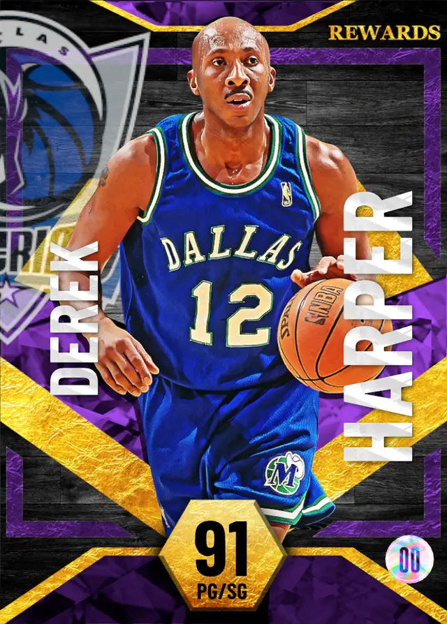 (AMETHYST) Derek Harper (91 OVR)