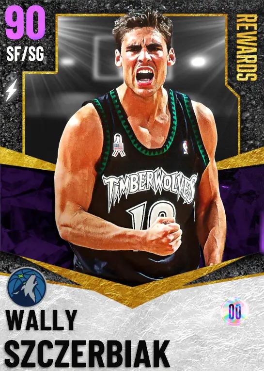 (AMETHYST) Wally Szczerbiak (90 OVR)