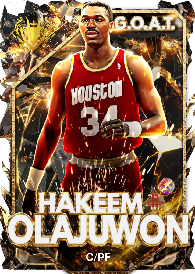 (GOAT) Hakeem Olajuwon (99 OVR)