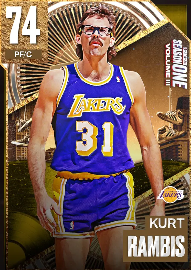 (GOLD) Kurt Rambis (74 OVR)