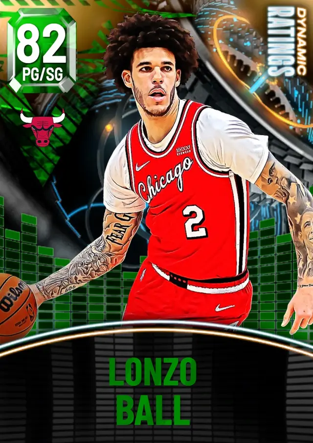 (EMERALD) Lonzo Ball (82 OVR)
