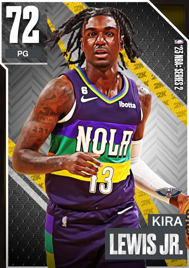(GOLD) Kira Lewis Jr. (72 OVR)