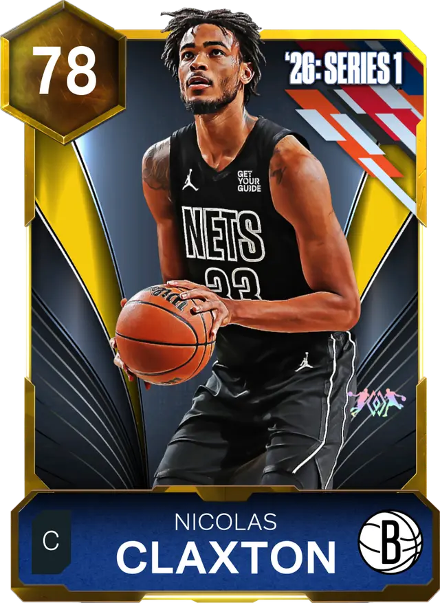 (GOLD) Nicolas Claxton (78 OVR)