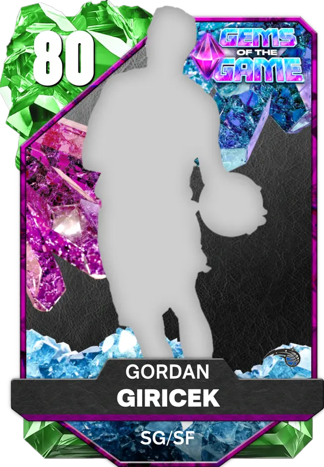 (EMERALD) Gordan Giricek (80 OVR)