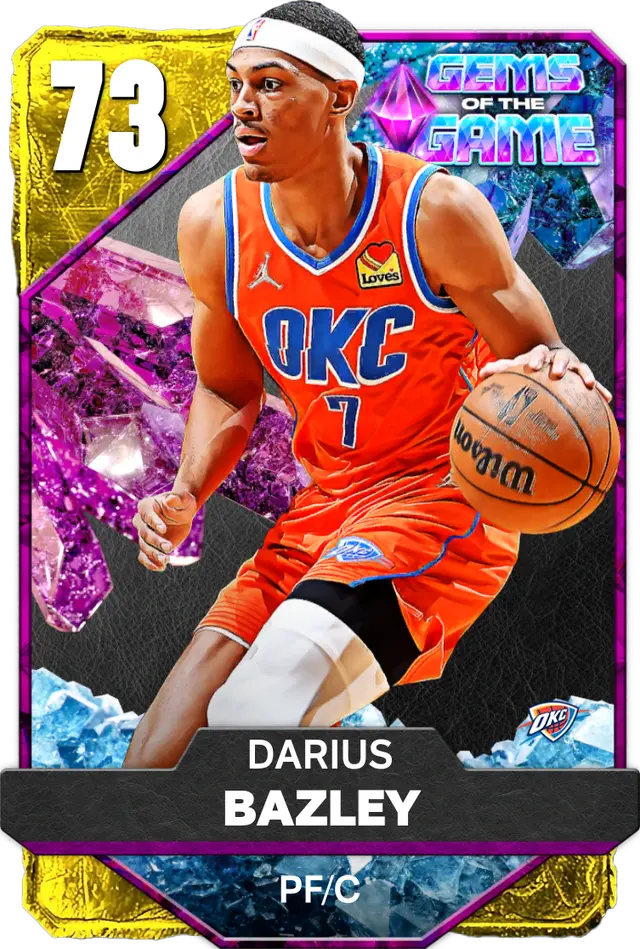 (GOLD) Darius Bazley (73 OVR)