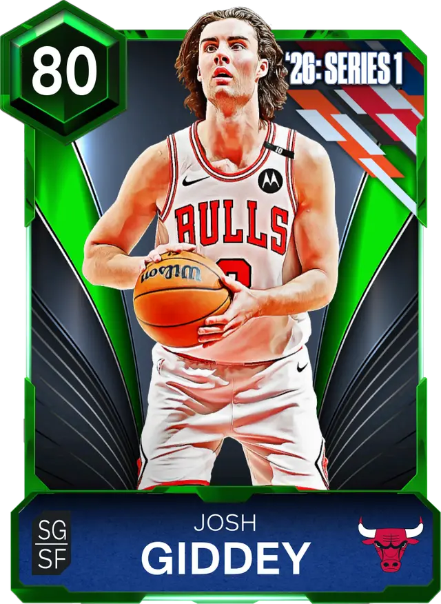 (EMERALD) Josh Giddey (80 OVR)