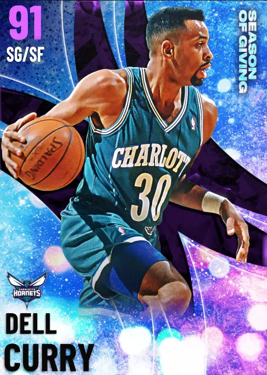 (AMETHYST) Dell Curry (91 OVR)