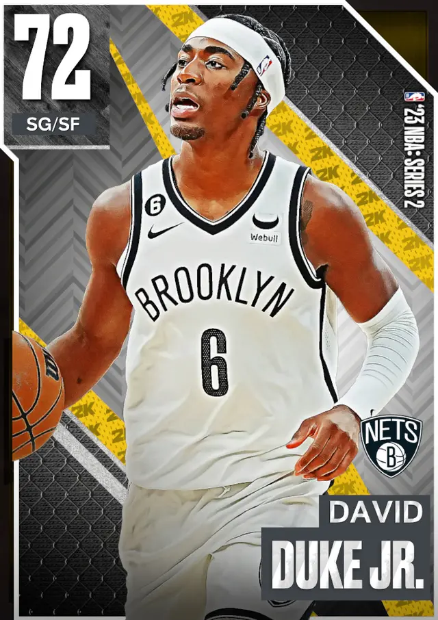 (GOLD) David Duke Jr. (72 OVR)