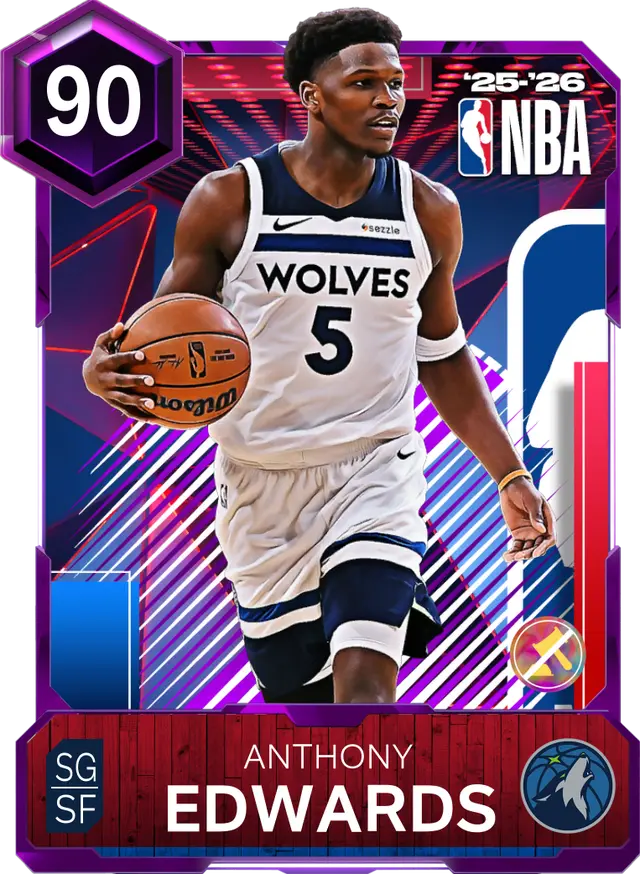 (AMETHYST) Anthony Edwards (90 OVR)