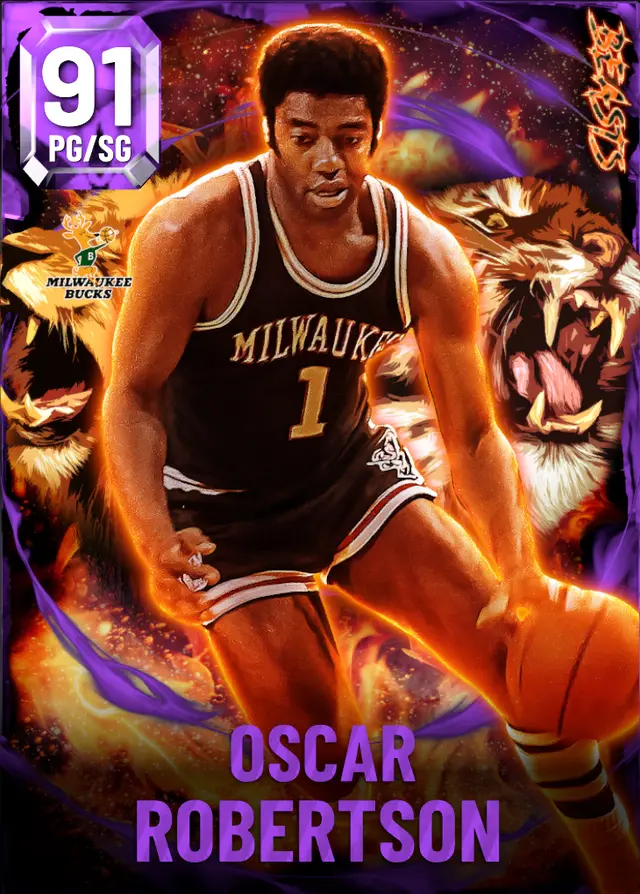 (AMETHYST) Oscar Robertson (91 OVR)
