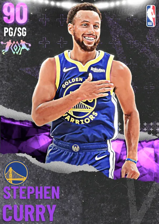 (AMETHYST) Stephen Curry (90 OVR)