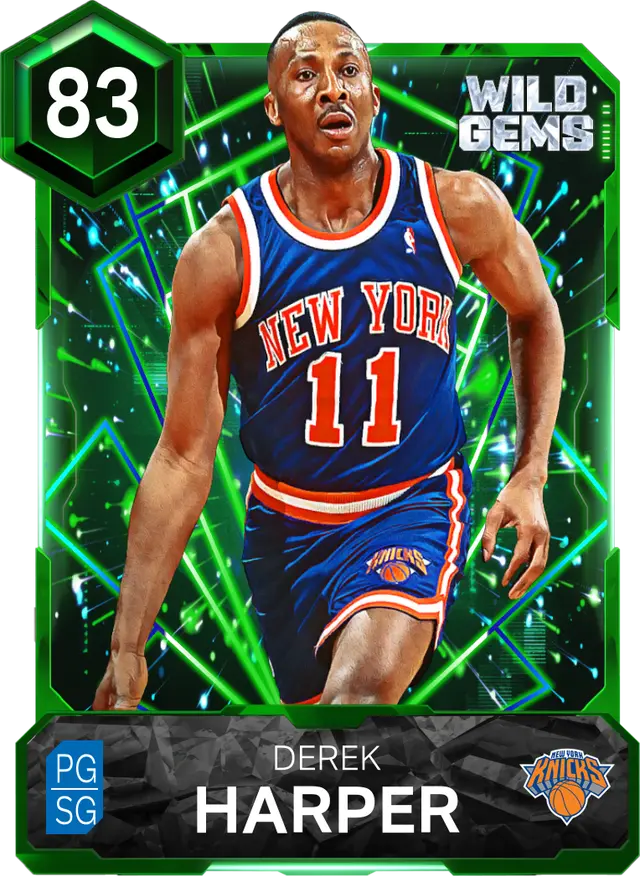 (EMERALD) Derek Harper (83 OVR)