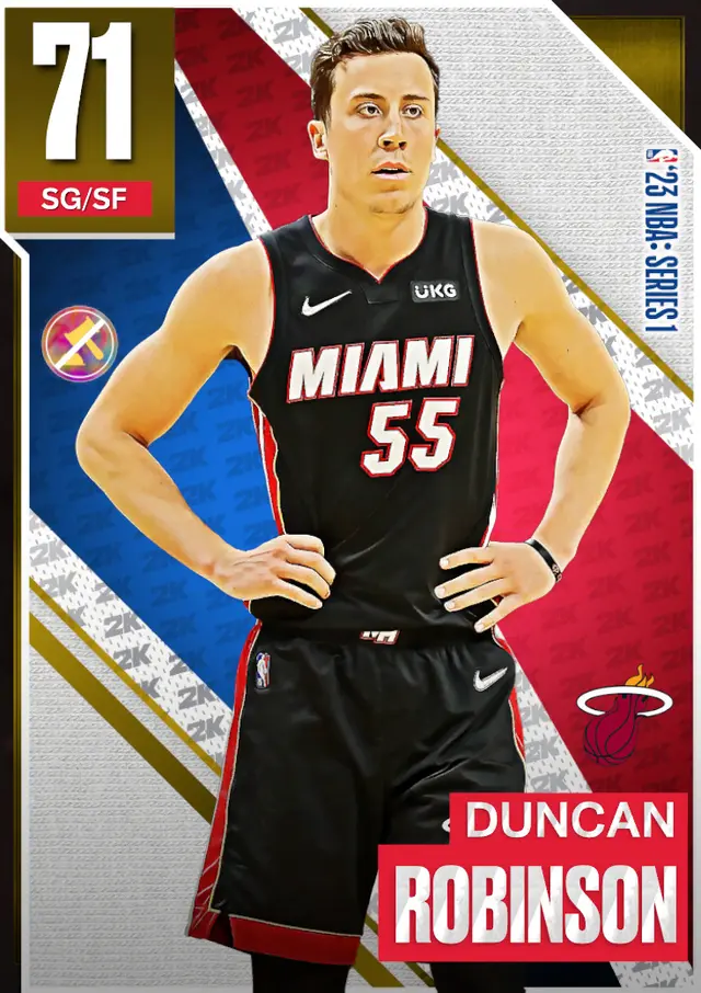 (GOLD) Duncan Robinson (71 OVR)