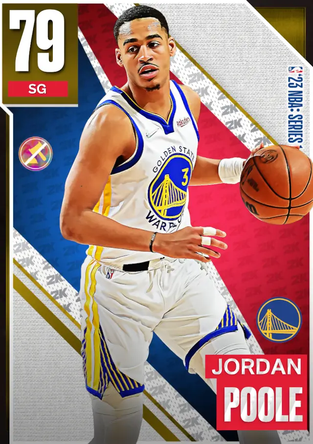 (GOLD) Jordan Poole (79 OVR)