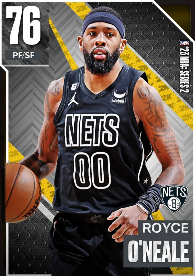 (GOLD) Royce O'Neale (76 OVR)