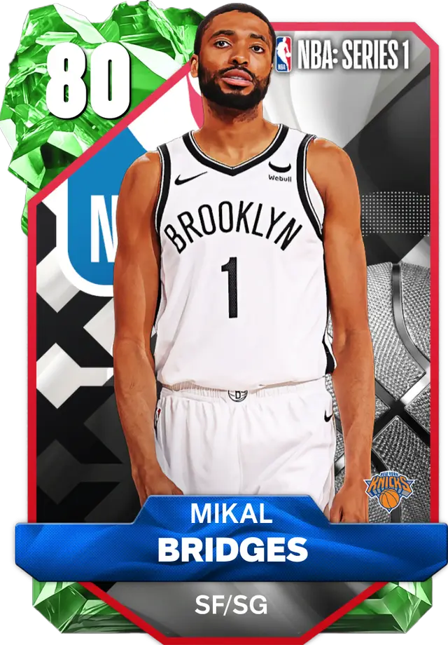 (EMERALD) Mikal Bridges (80 OVR)