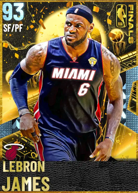 (DIAMOND) LeBron James (93 OVR)