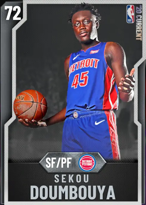 (SILVER) Sekou Doumbouya (72 OVR)