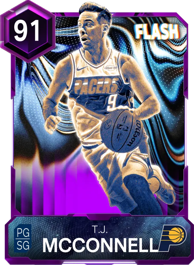 (AMETHYST) T.J. McConnell (91 OVR)