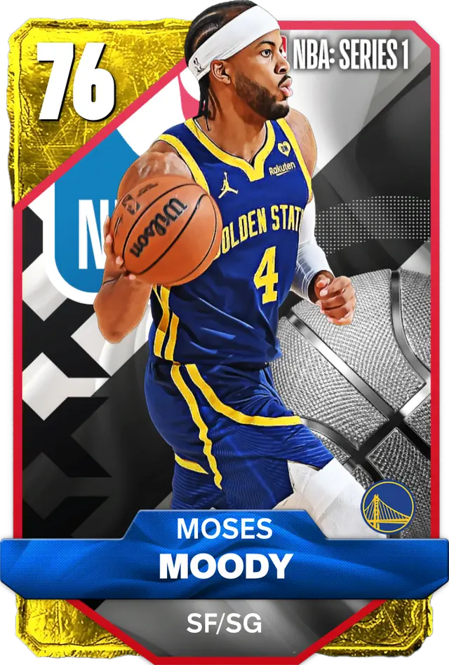 (GOLD) Moses Moody (76 OVR)
