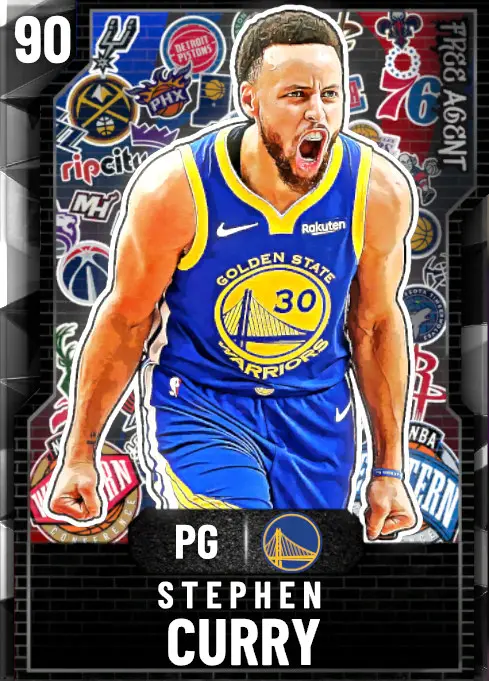 (FREEAGENT) Stephen Curry (90 OVR)