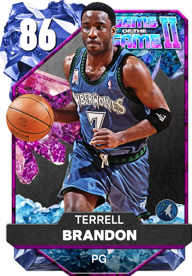 (SAPPHIRE) Terrell Brandon (86 OVR)