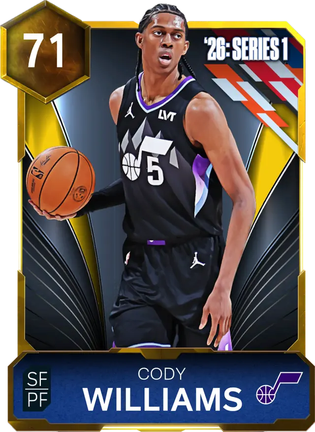 (GOLD) Cody Williams (71 OVR)