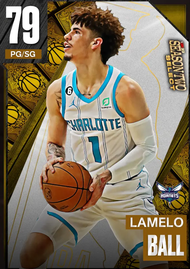 (GOLD) LaMelo Ball (79 OVR)