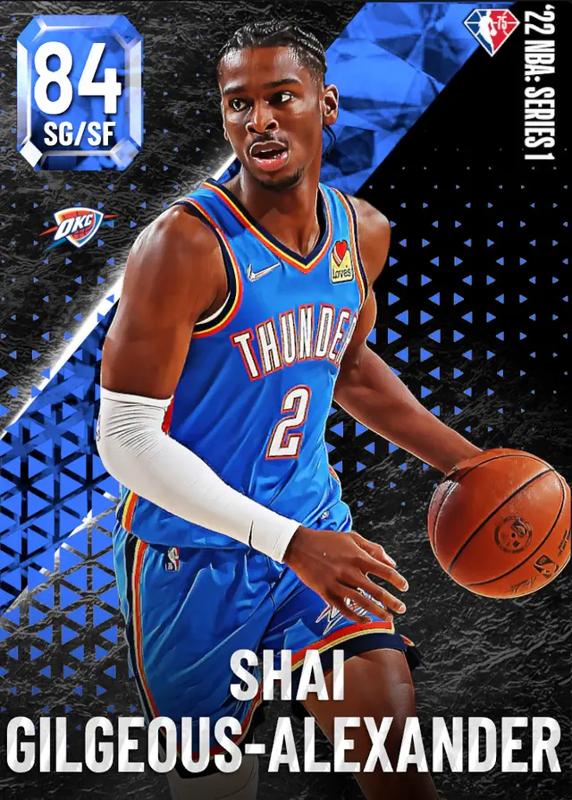 (SAPPHIRE) Shai Gilgeous-Alexander (84 OVR)