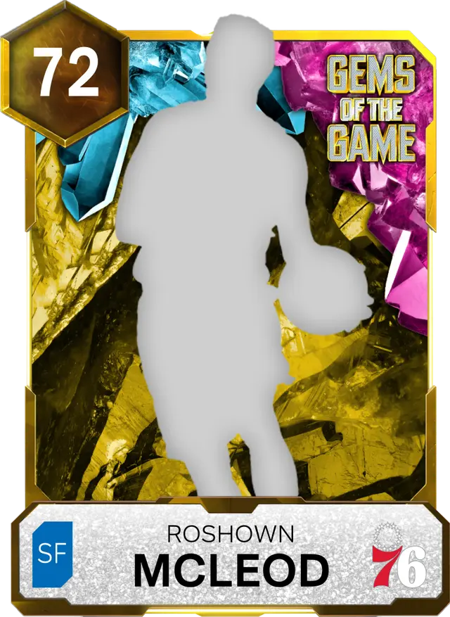 (GOLD) Roshown McLeod (72 OVR)
