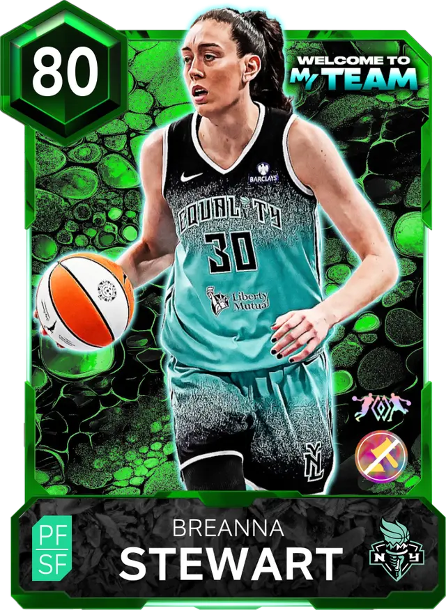 (EMERALD) Breanna Stewart (80 OVR)