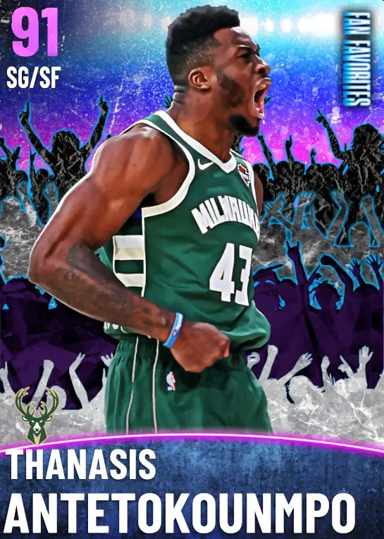 (AMETHYST) Thanasis Antetokounmpo (91 OVR)