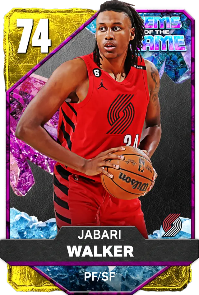 (GOLD) Jabari Walker (74 OVR)
