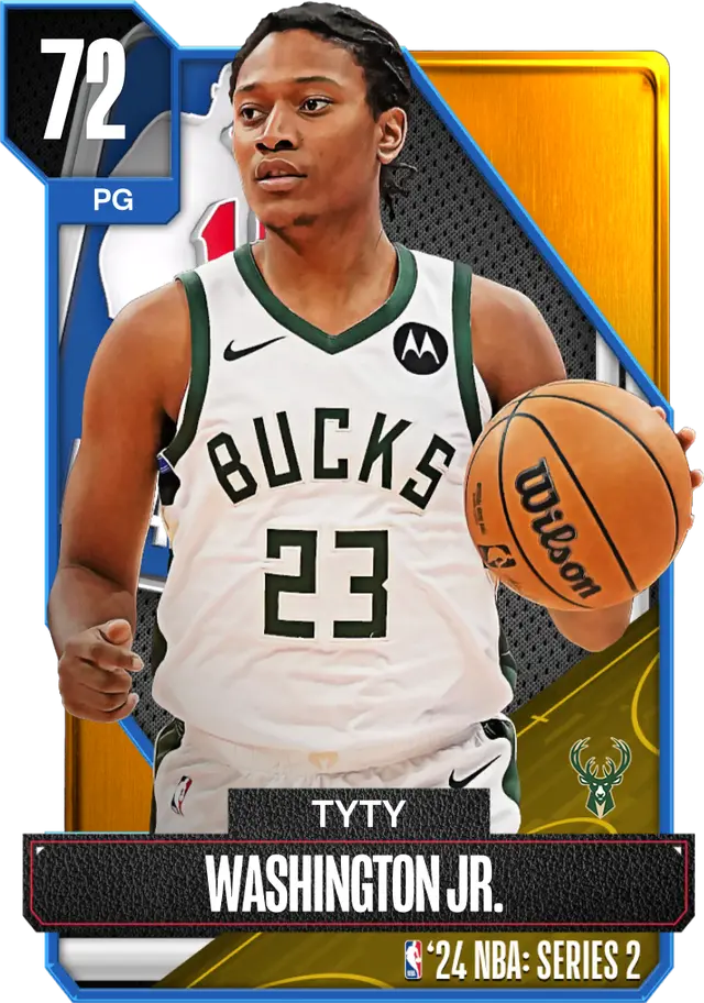 (GOLD) TyTy Washington Jr. (72 OVR)