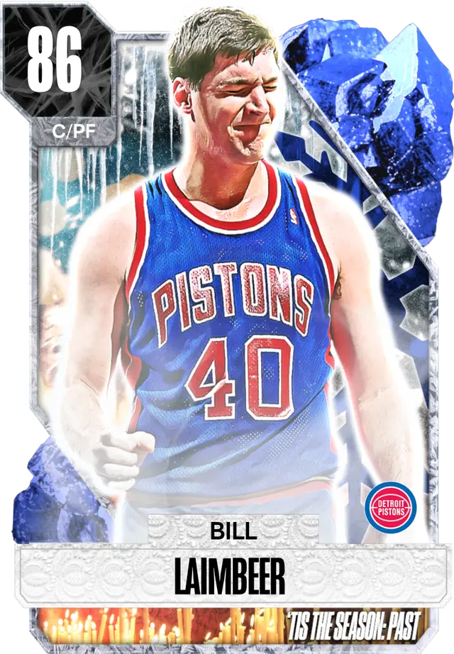 (SAPPHIRE) Bill Laimbeer (86 OVR)