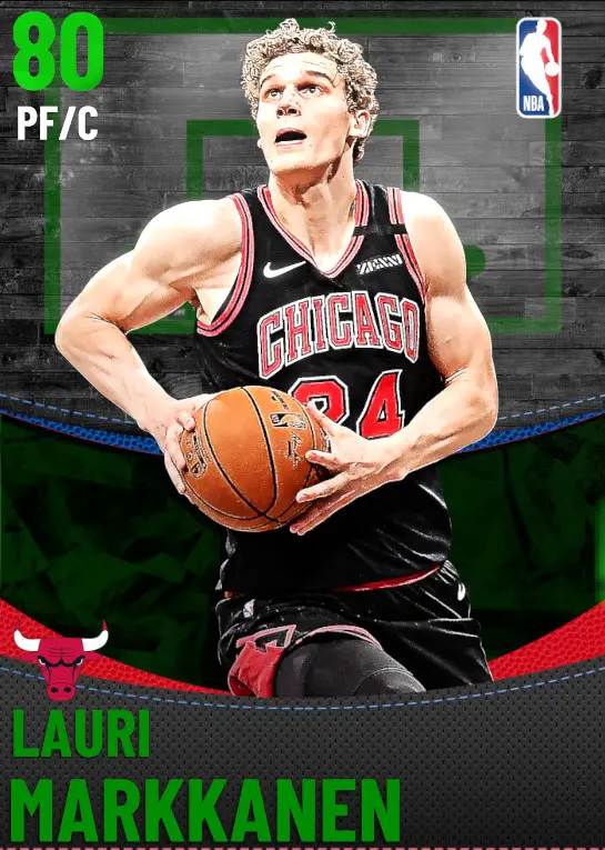 (EMERALD) Lauri Markkanen (80 OVR)