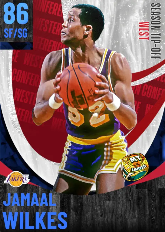 (SAPPHIRE) Jamaal Wilkes (86 OVR)
