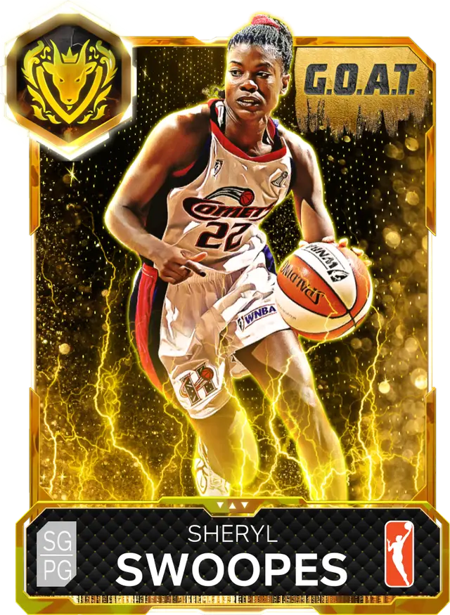 (GOAT) Sheryl Swoopes (99 OVR)