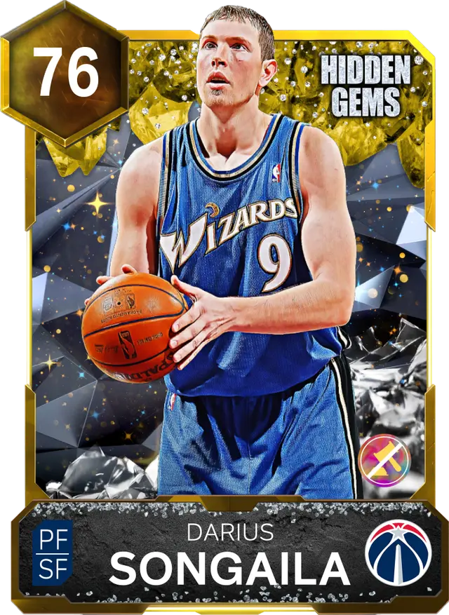 (GOLD) Darius Songaila (76 OVR)
