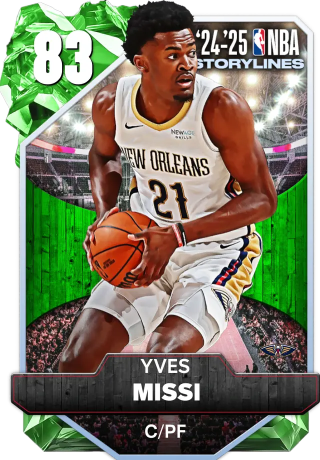 (EMERALD) Yves Missi (83 OVR)
