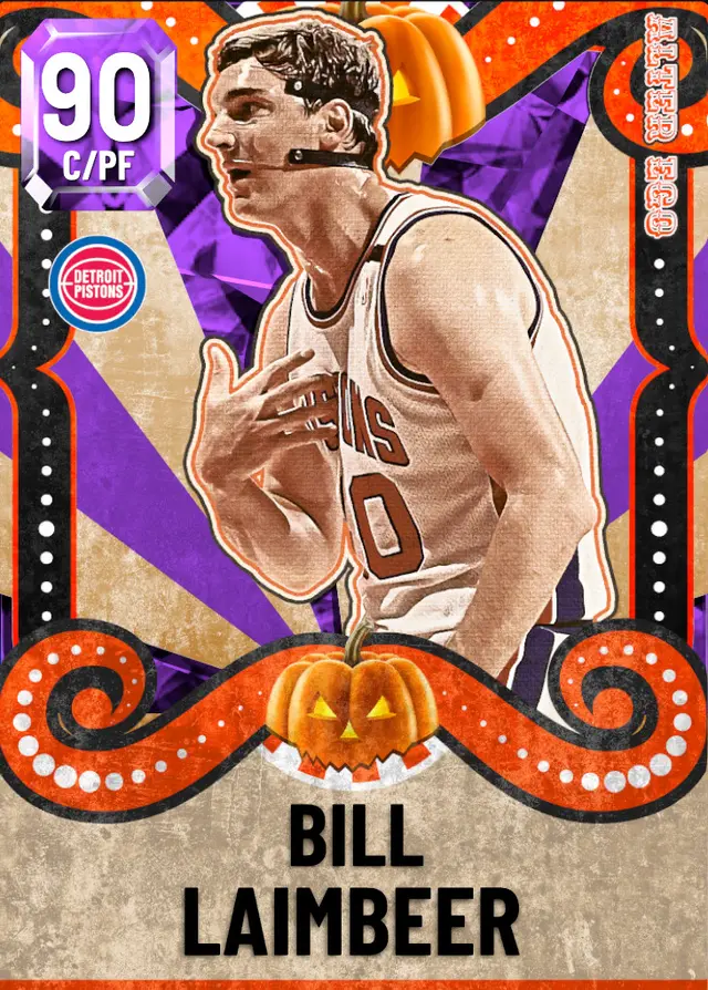 (AMETHYST) Bill Laimbeer (90 OVR)